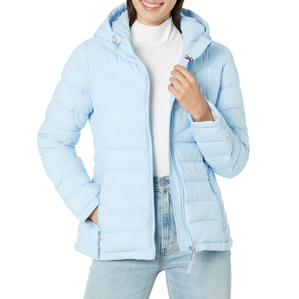 Tommy Hilfiger Women's Everyday Essential Jacket  Cerulean