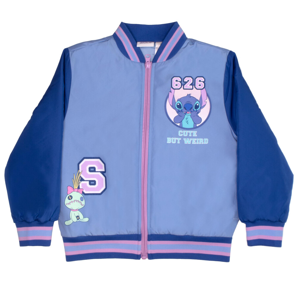 Disney Girls Bomber Jackets  Lilo and Stitch Bomber Jackets for Girls