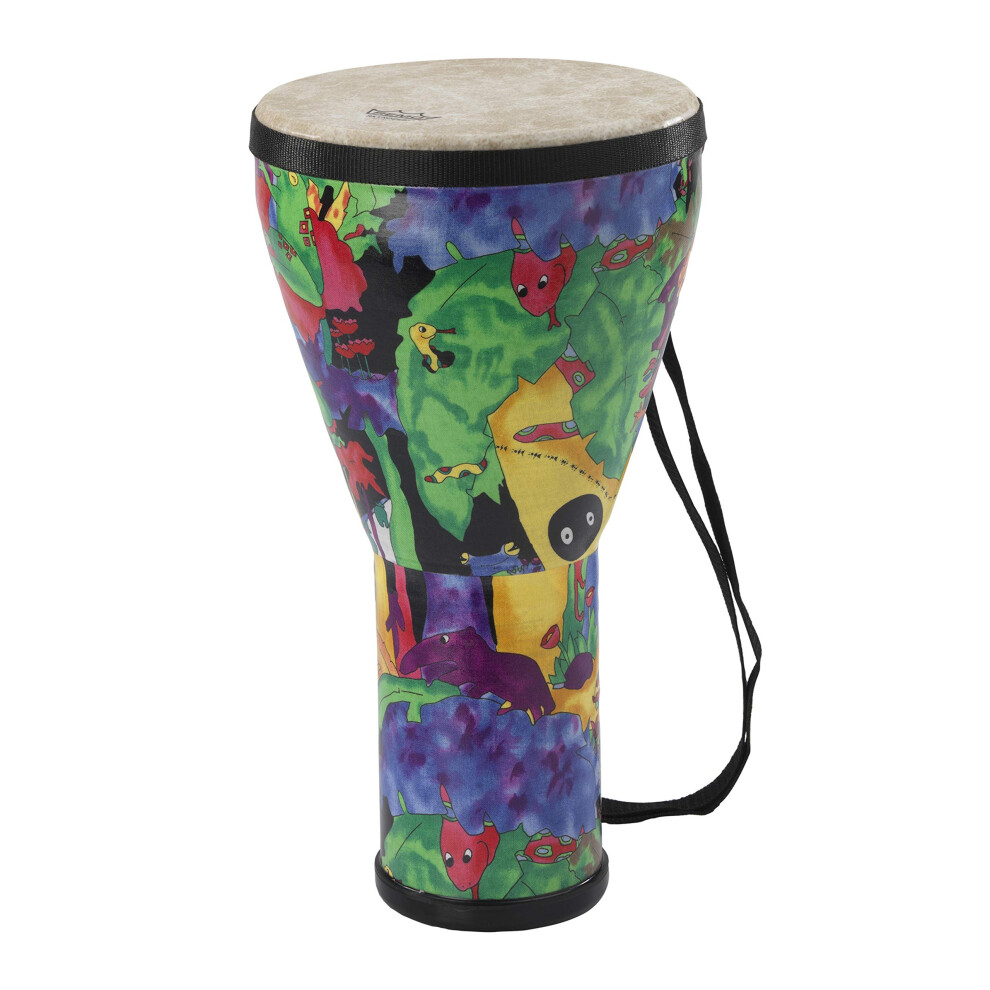 Remo KD-0608-01 Kids Percusson 8"" Djembe Drum  Rain Forest