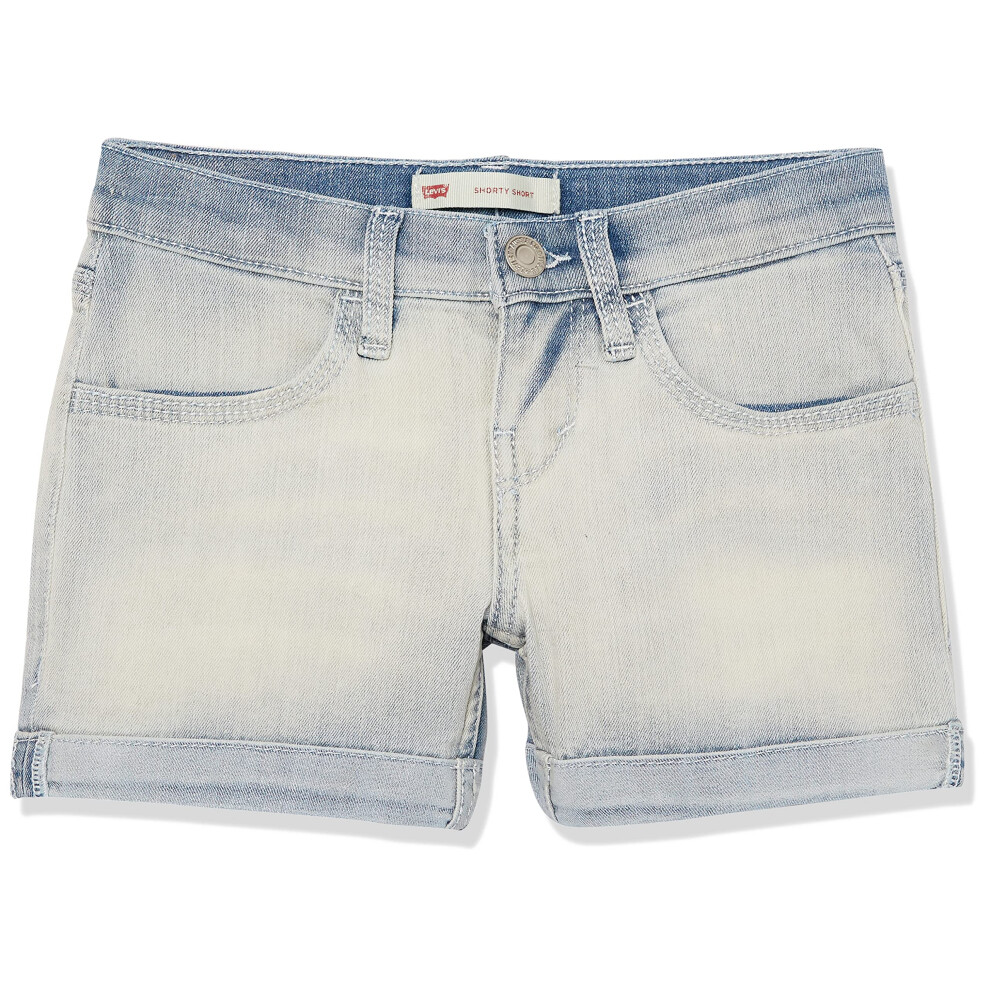 Levi's Girls' Denim Shorty Shorts