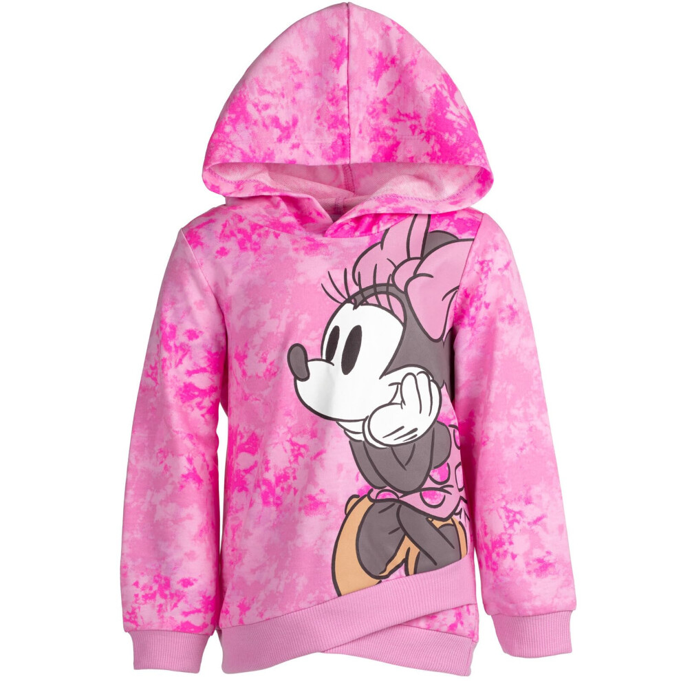 Disney Minnie Mouse Toddler Girls Hoodie Pink 4T