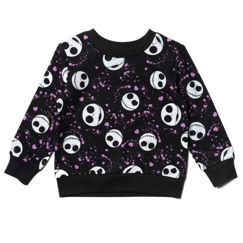 Disney Nightmare Before Christmas Jack Skellington Toddler Girls Frenc