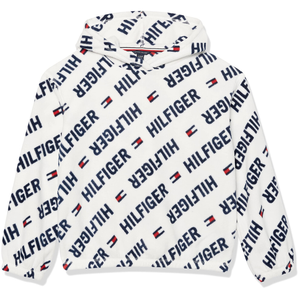 Tommy Hilfiger Girls' Sport Popover Hoodie  Super Soft Fleece Material