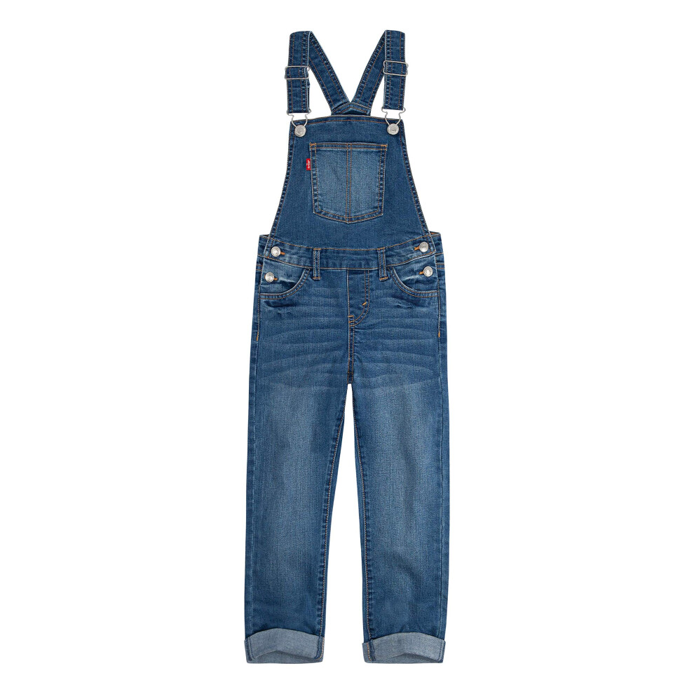 Levi's Girls' Big Denim Overall  West Lake  12