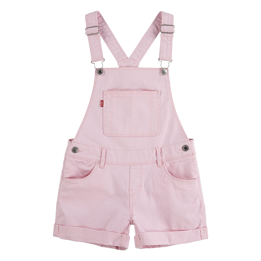 Levi's Girls' Denim Shortall  Rose Shadow  4T