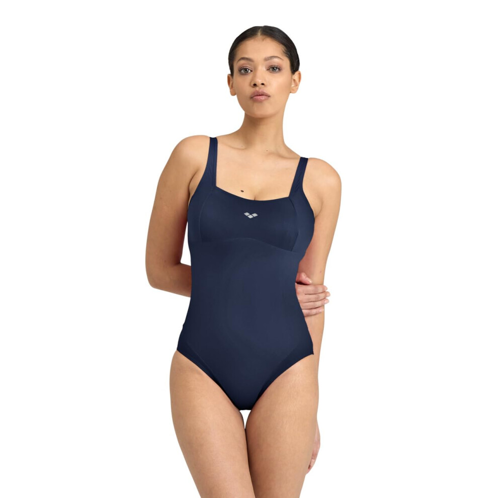 ARENA Bodylift Women's Jenny B-Cup One Piece Shaping Swimsuit Light Cr