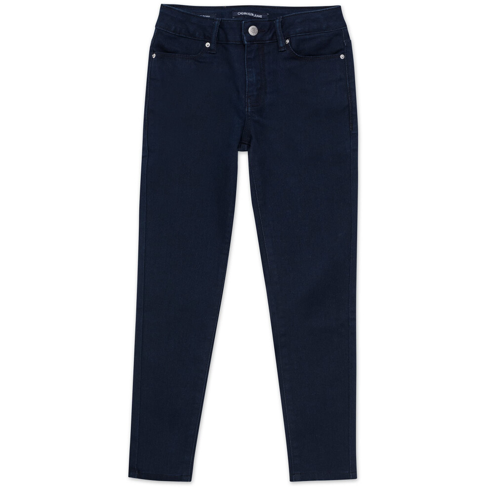 Calvin Klein Girls' Stretch Denim Jeans  Full-length Skinny Fit Pants