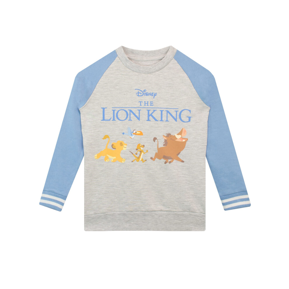 Disney Boys Lion King Sweatshirt Size 6 Multicolor