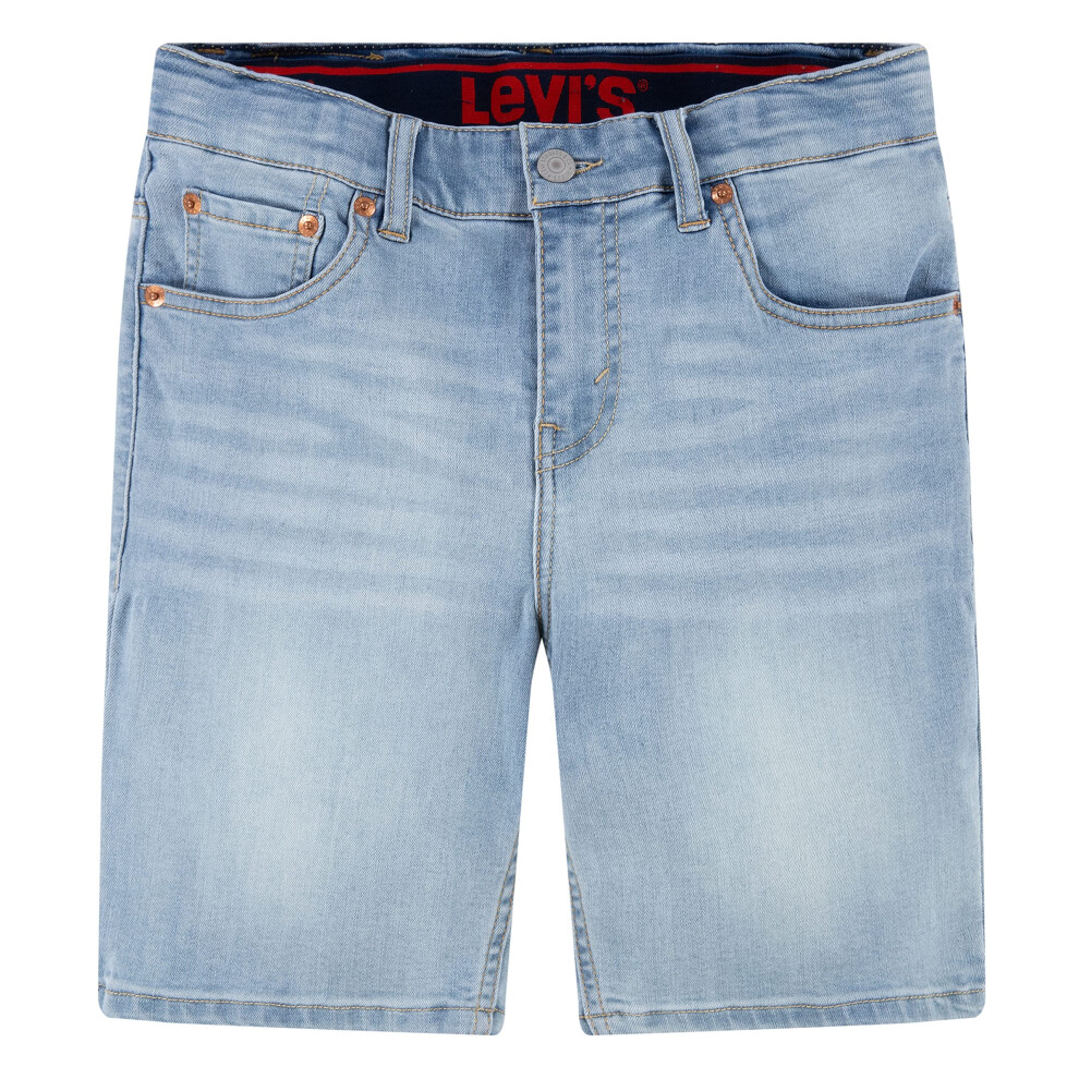 Levi's Boys' 511 Slim Fit Performance Denim Shorts  Bauhaus Blues  16