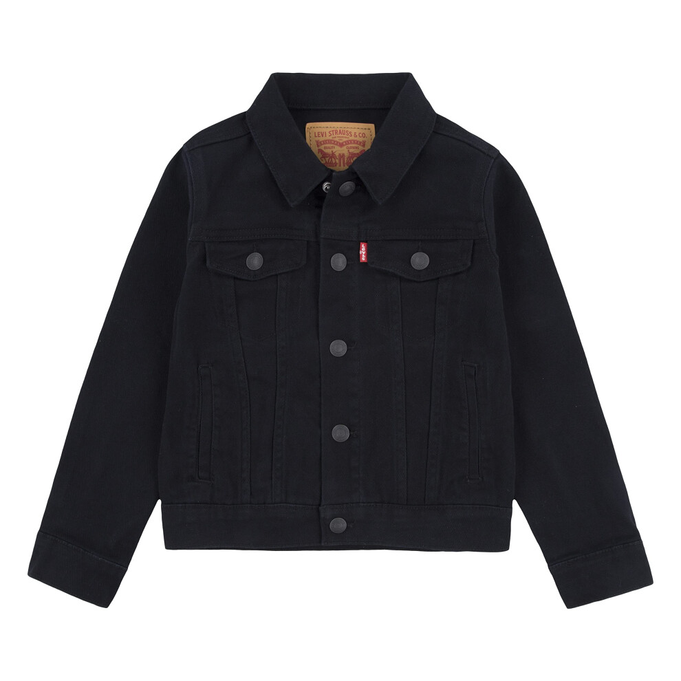 Levi's Boys' Denim Trucker Jacket  Black  3T