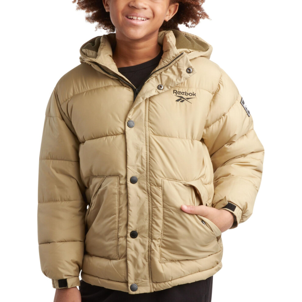 Reebok Boys' Winter Coat - Heavyweight Quilted Puffer Snow Parka - Wea