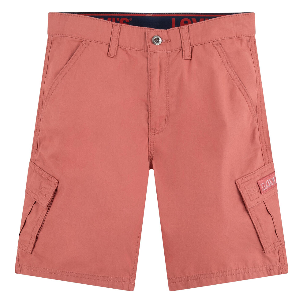 Levi's Boys' Cargo Shorts  Mineral Red  20