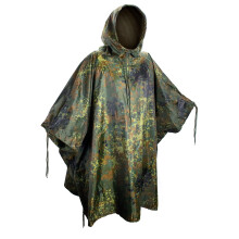 Mil-Tec Men's Ripstop Wet Weather Poncho  Emergency Shelter Tent  Flec