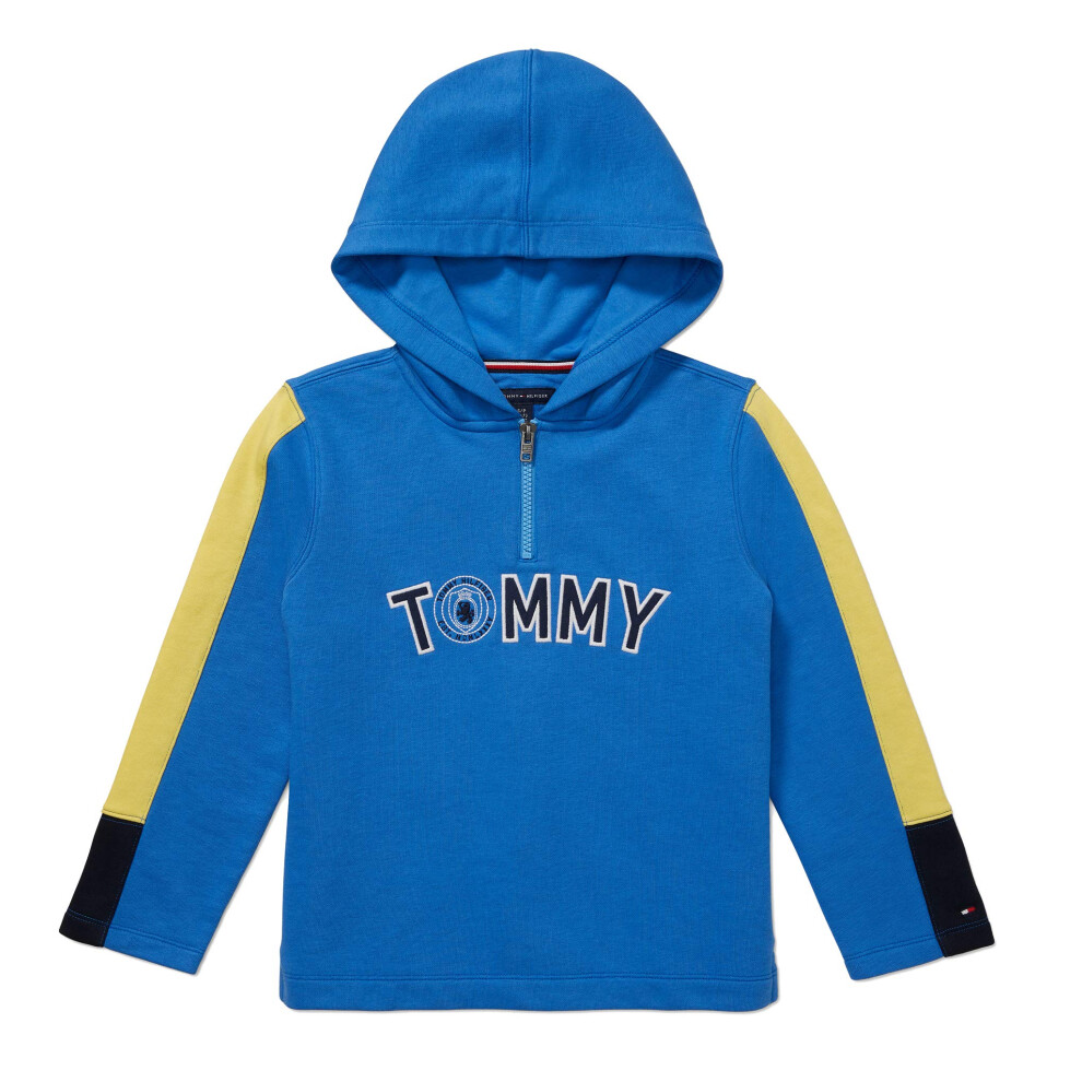 Tommy Hilfiger Boys' Adaptive Hoodie Sweatshirt with Zipper Closure  P