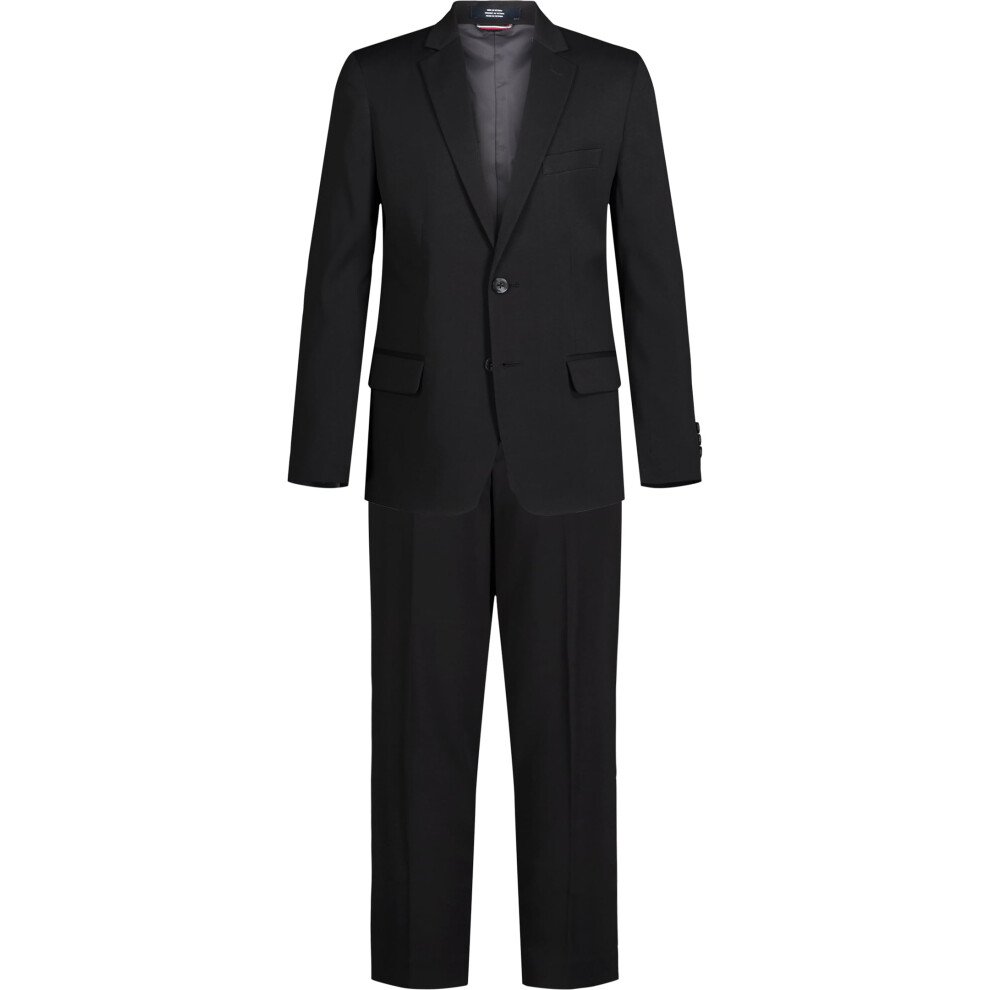 Tommy Hilfiger Boys' 2-Piece Formal Suit Set  Black  12