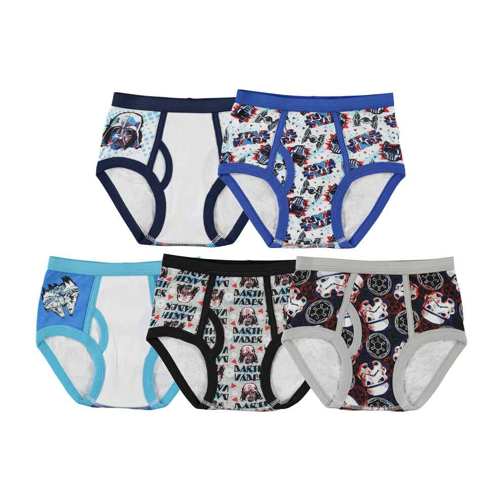 STAR WARS 100% Combed Cotton Briefs and Boxer Briefs and Poly-Blend At