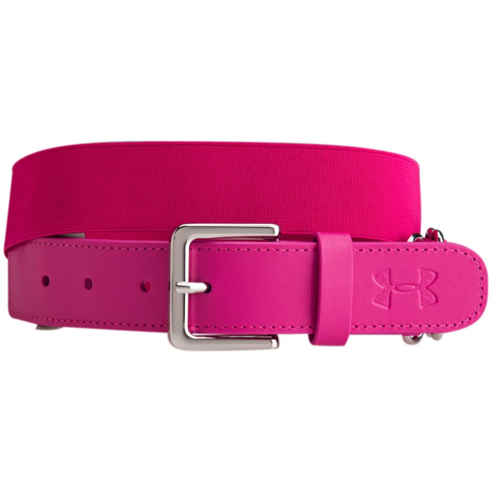 Under Armour Boys Baseball Belt   (654) Tropic Pink / Tropic Pink / Tr