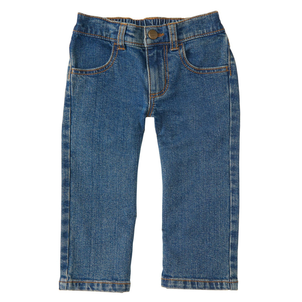 Carhartt Baby Boys Relaxed Fit Denim 5-Pocket Bootcut Jeans  Medium wa