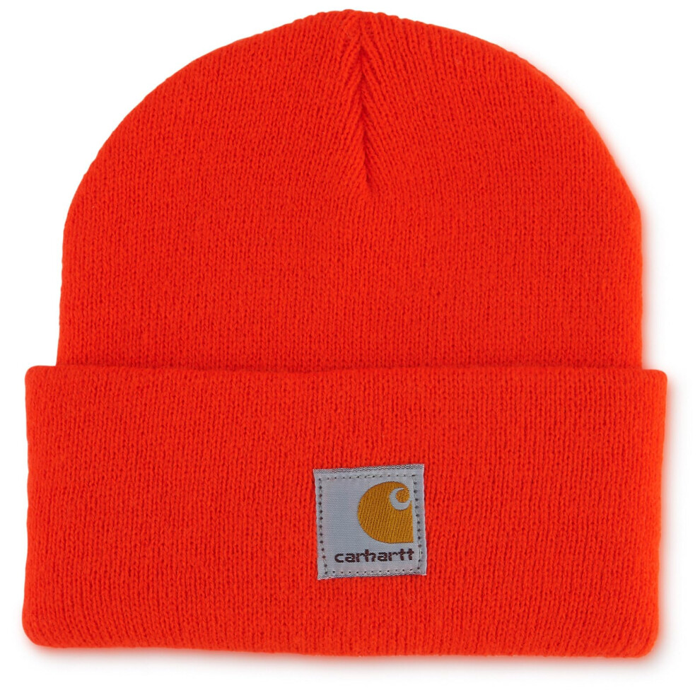 Carhartt unisex child Acrylic Watch Cold Weather Hat  Blaze Orange  8-