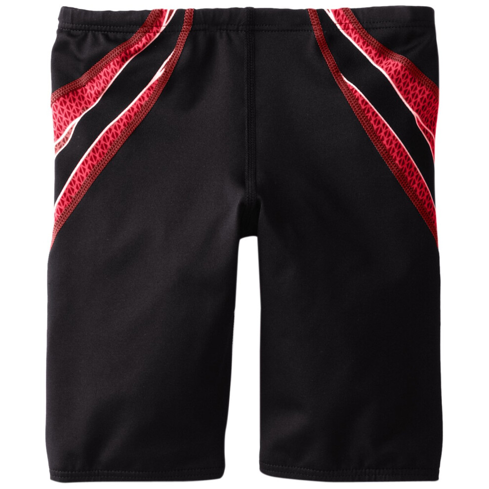 TYR SPX7Y6324 Phoenix Splice Youth Jammer Black/Burg 24