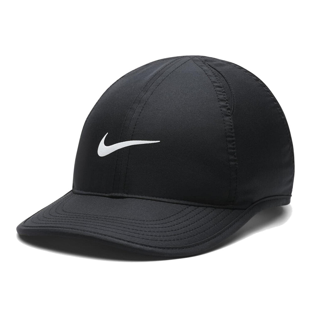 Nike Youth Aerobill Featherlight Cap  Black/Black/White  Misc