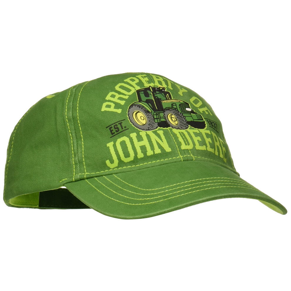 John Deere Boys' Big Baseball Cap  Green  Youth