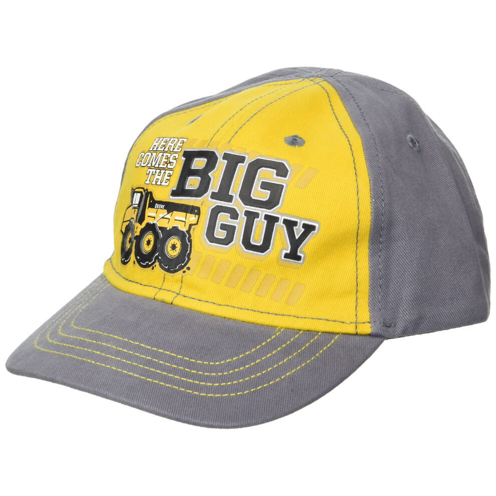 John Deere Boys' Toddler Baseball Cap  Grey/Yellow