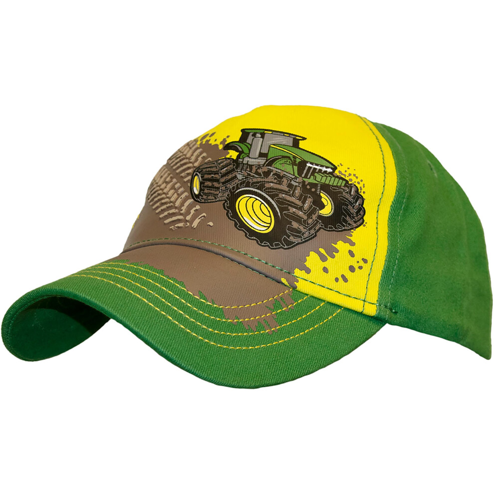 John Deere Boys' Toddler Baseball Cap  Green/Yellow