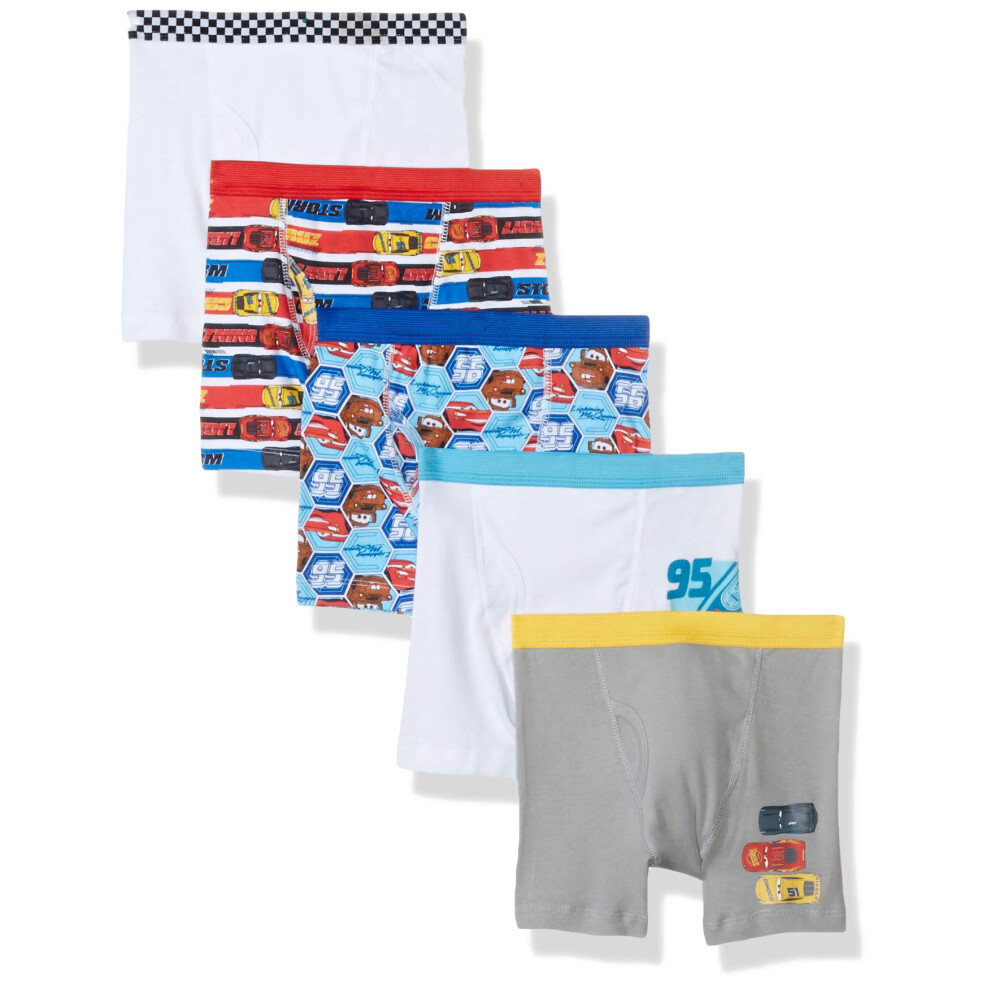 Disney boys Cars Underwear Mulipacks  Cars 5pk Bxrbr  6