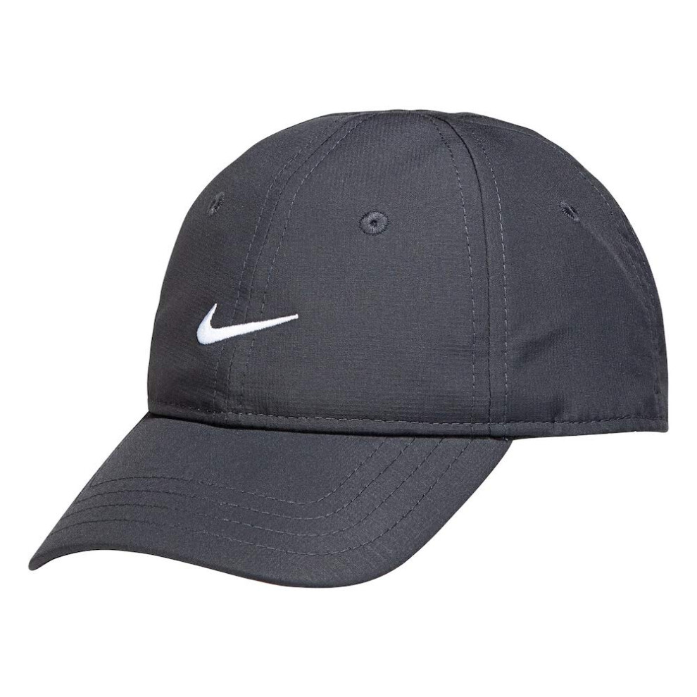 Nike Boy`s Dri-Fit AeroBill Cap (Anthracite(6A2748-693)/White  12-24 M