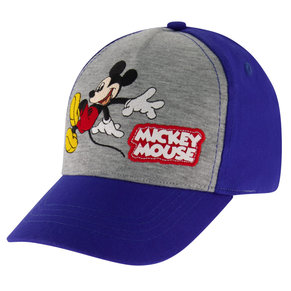 Disney Boys Baseball Cap  Mickey Mouse Adjustable Toddler Hat  Ages 2-