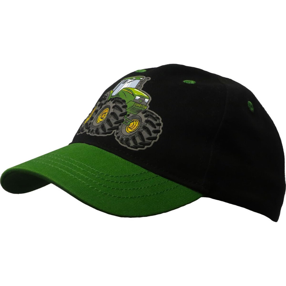 John Deere Boys' Baseball Cap  Black  Toddler