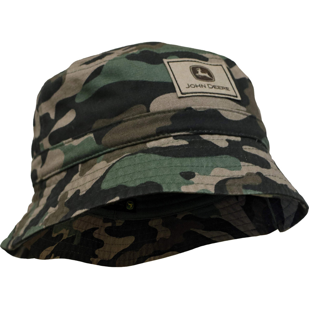 John Deere Boys' Bucket Hat  Camo  2-4T