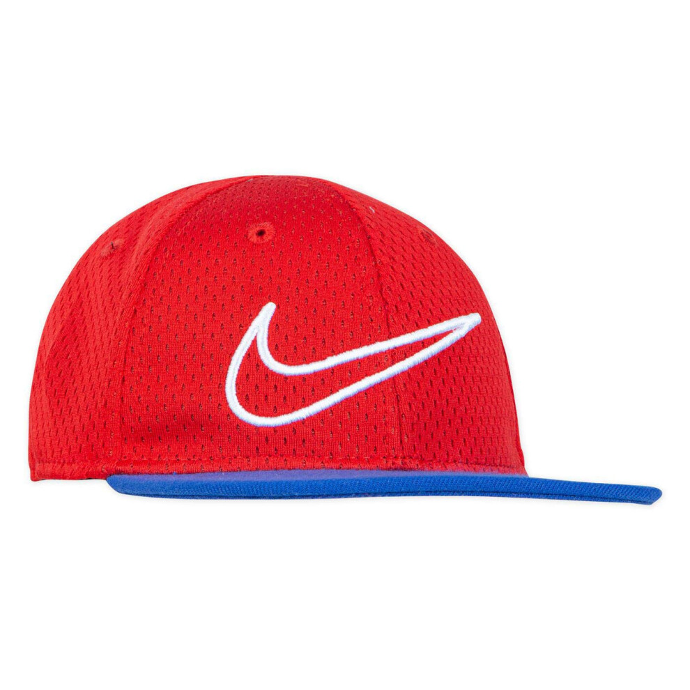 Nike Boy`s Mesh Snapback Hat (Red(6A2789-U10)/White  12-24 Months)