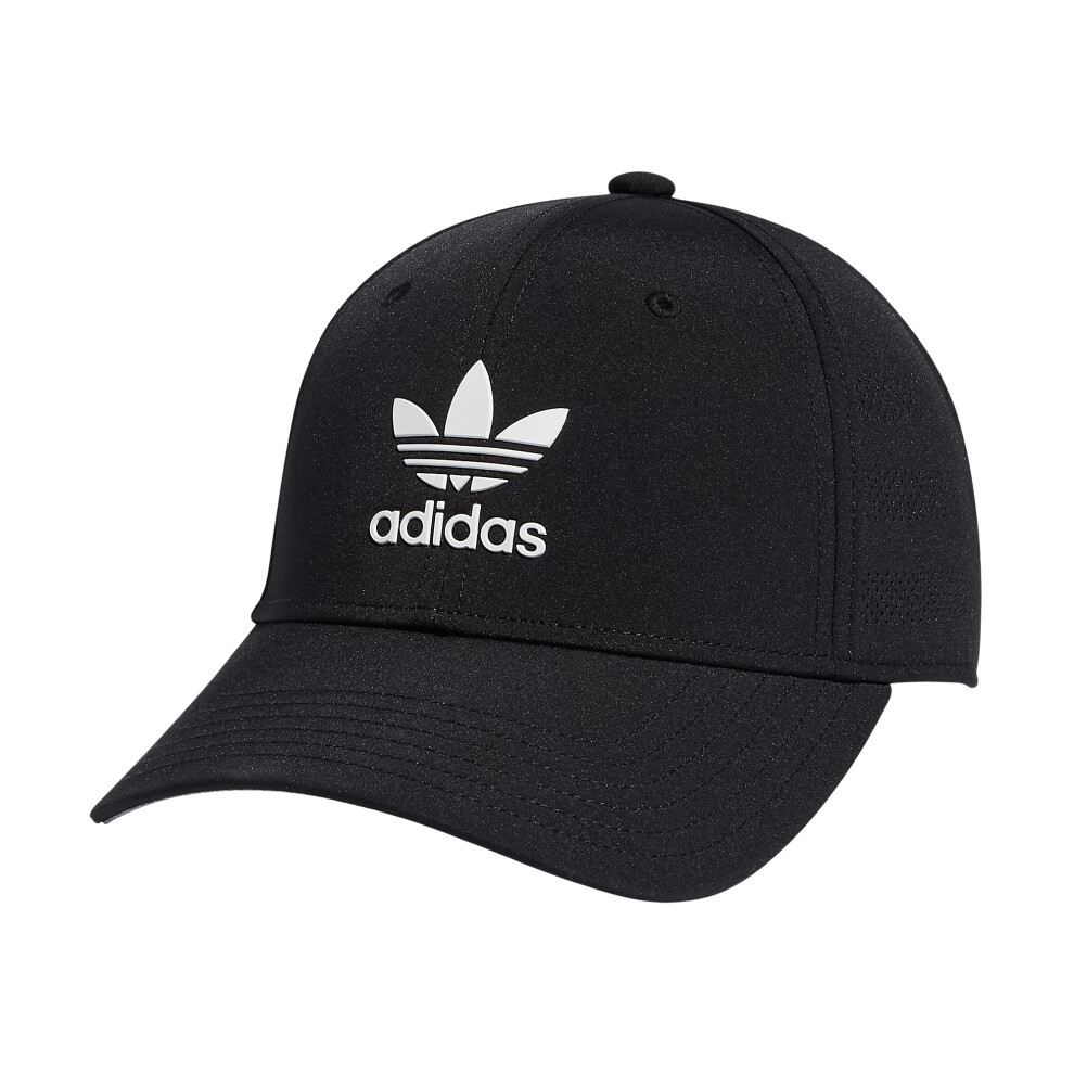 adidas Originals Kids-Boy's/Girl's Beacon Strapback Cap  Black/White