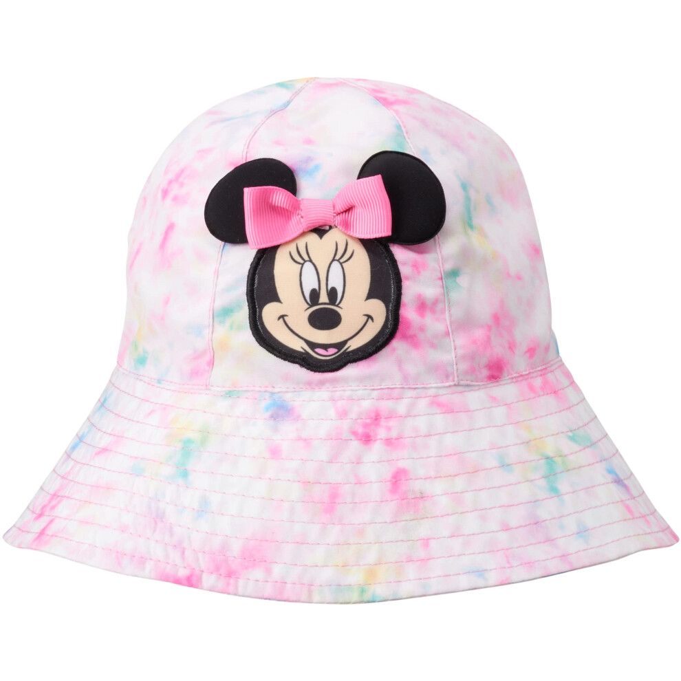 Disney Girls Bucket Hat - Reversible Minnie Mouse  Princess  Frozen Su