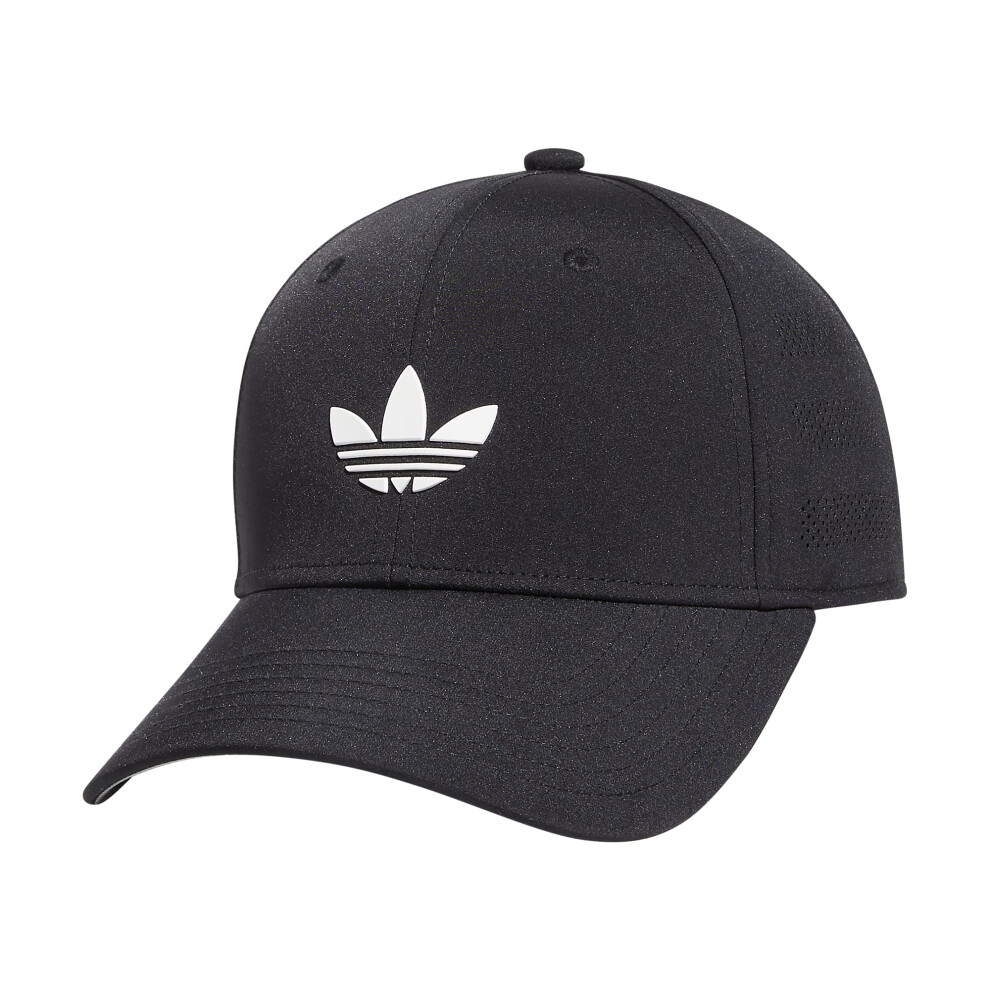 adidas Originals Kids-Boy's/Girl's Beacon Strapback Cap  Black/White