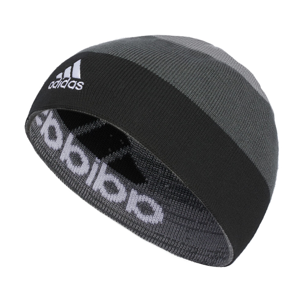 adidas Boys' Kids Basic Beanie  Black/Grey Six/Grey F23  one_Size