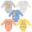 Disney Disney Winnie l'Ourson Eeyore Tigger Piglet Ensemble 5 Bodysuits 3-6 Mois 1