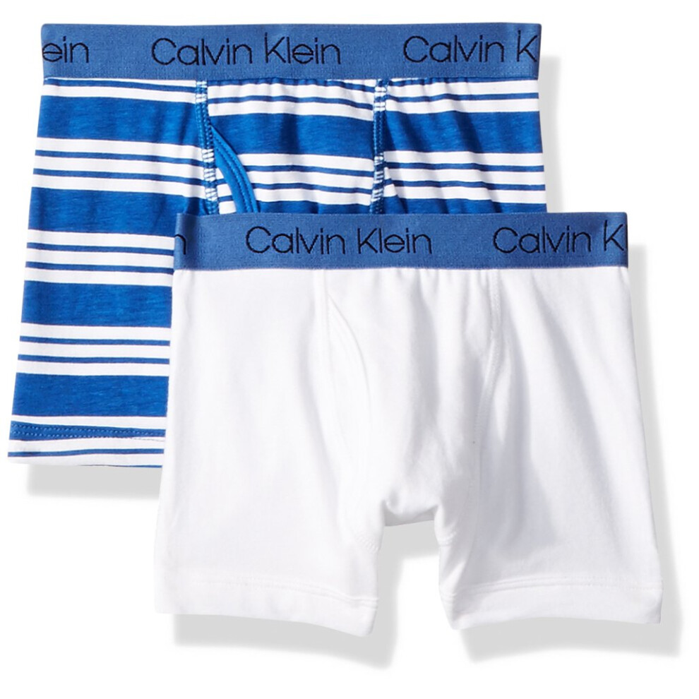 Calvin Klein Boys' Modern Cotton Assorted Boxer Briefs Underwear  Pack