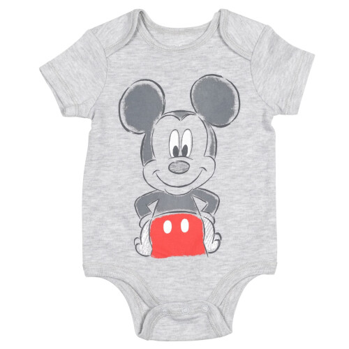 Disney Disney Mickey Mouse Lion King Pooh Tigger Stitch Πακέτο 5 Βρεφικών Ρούχων 12 Μηνών 1