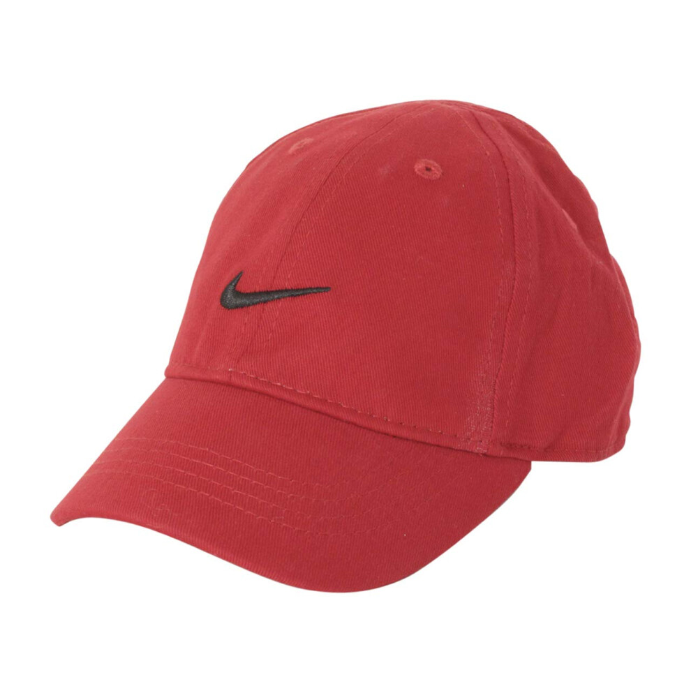 NIKE Little Boy's Swoosh Just Do It Cap  2/4T  Gym Red (6A2319-R78) /