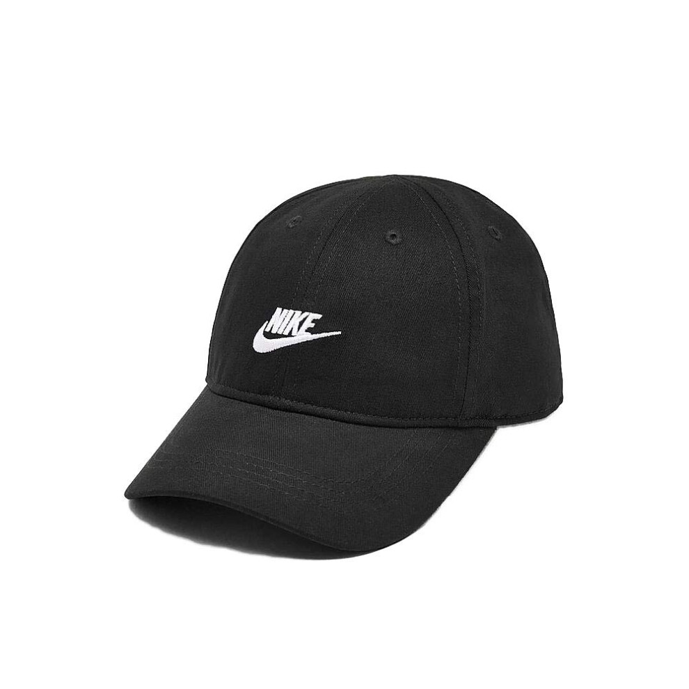 Nike Boy`s Heritage86 Futura Adjustable Hat (Black(8A2902-023)/White