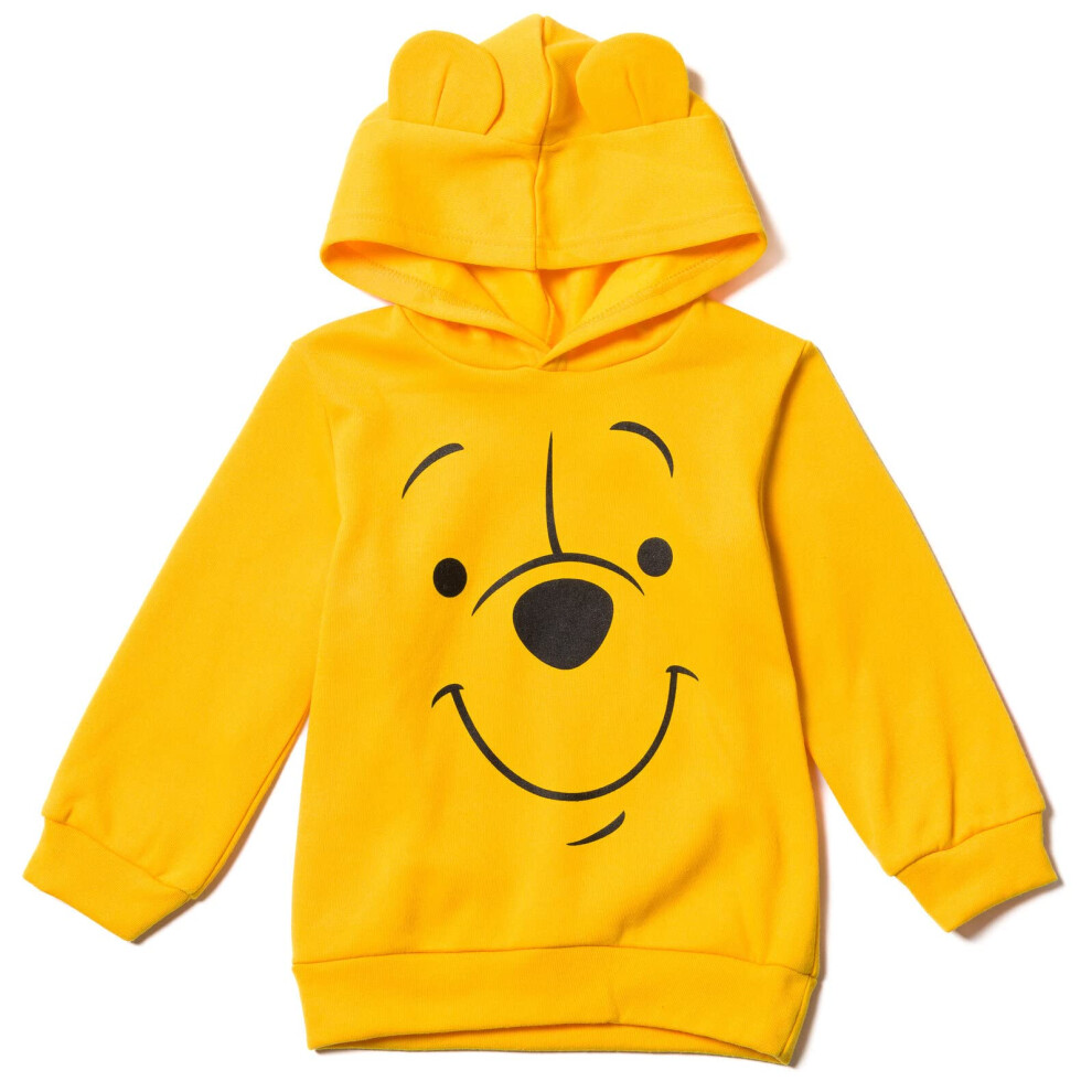 Disney Winnie the Pooh Toddler Boys Fleece Pullover Hoodie 5T