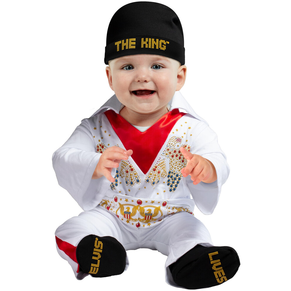 Rubie's baby boys Elvis Costume Party Supplies  Multi-color  0-6 Month