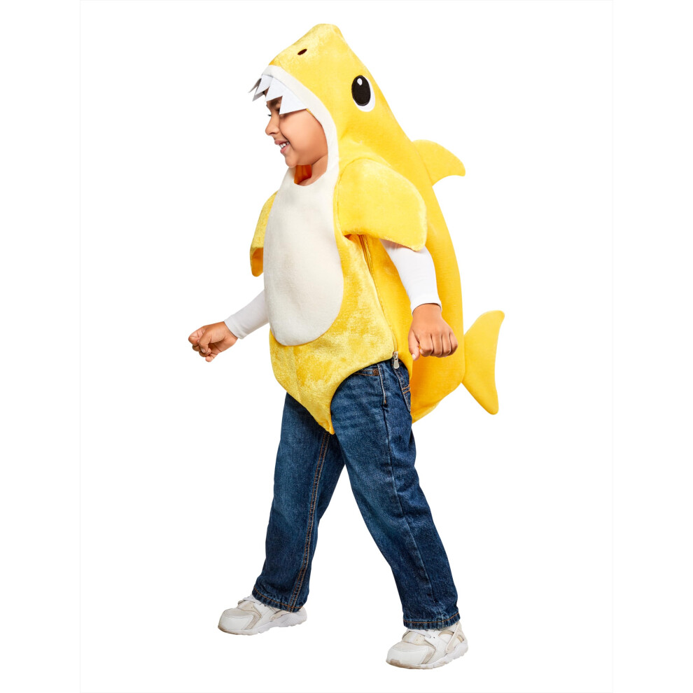 Rubie's unisex child Rubies Baby Shark With Sound Chip Costume  As Sho