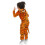 Disney Costume Fleece per Bambini Tigger con Cappuccio e Coda 4T 4