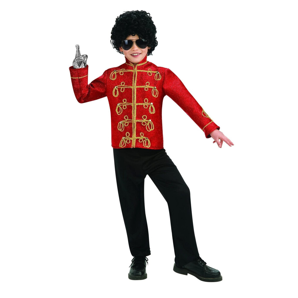 Michael Jackson Child's Deluxe Military Jacket Costume Accessory  Smal