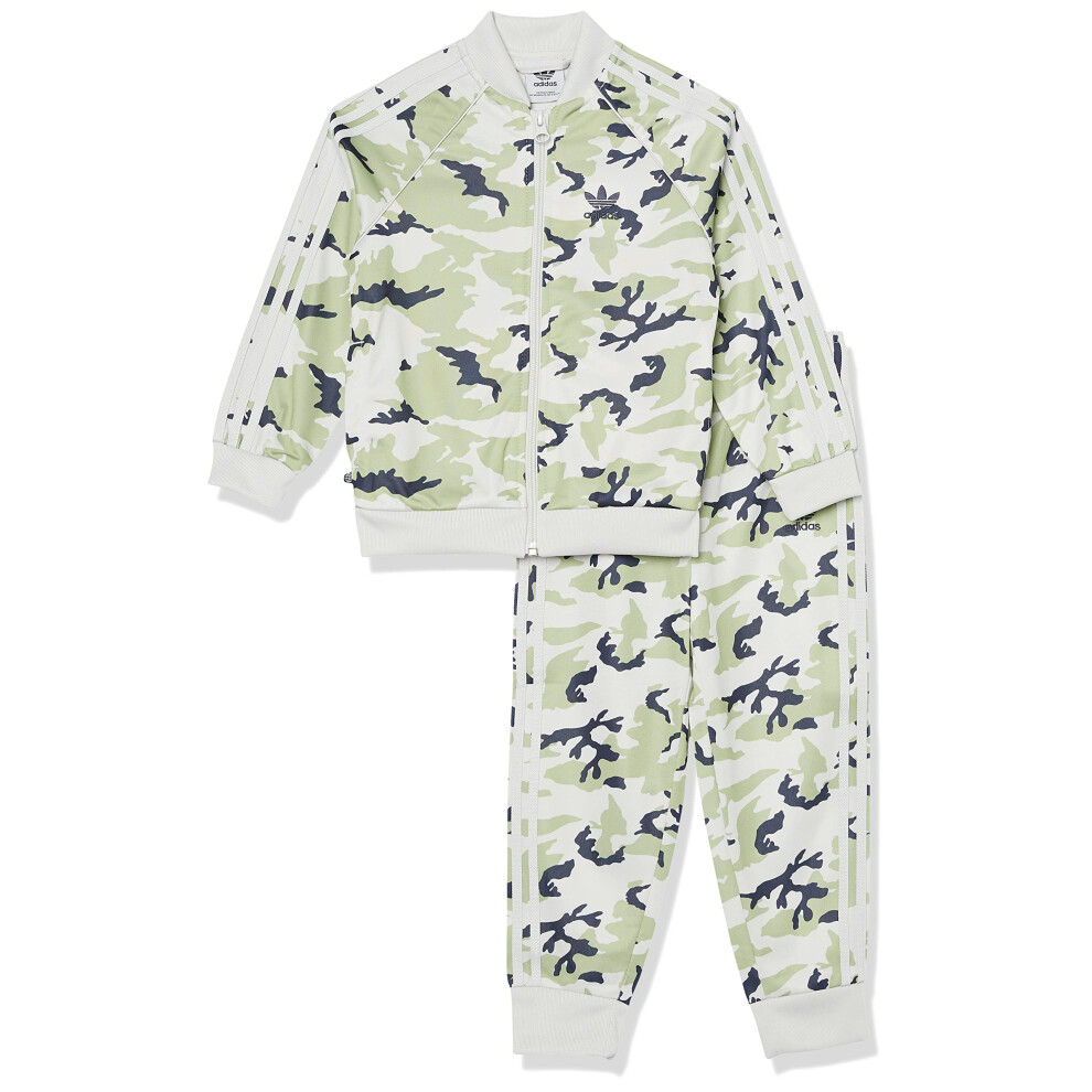 adidas Originals Unisex-Baby Camouflage Superstar Set Orbit Grey/Magic