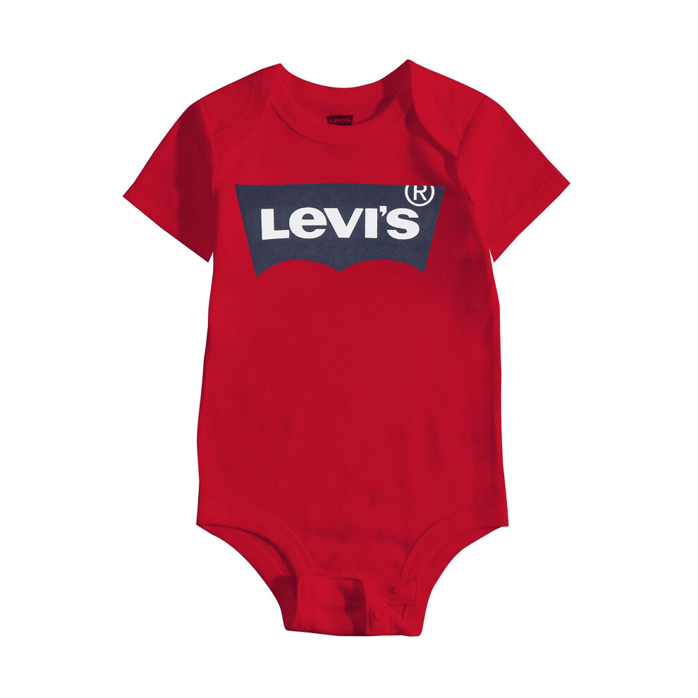 Levi's Baby Graphic Bodysuit  red  12M